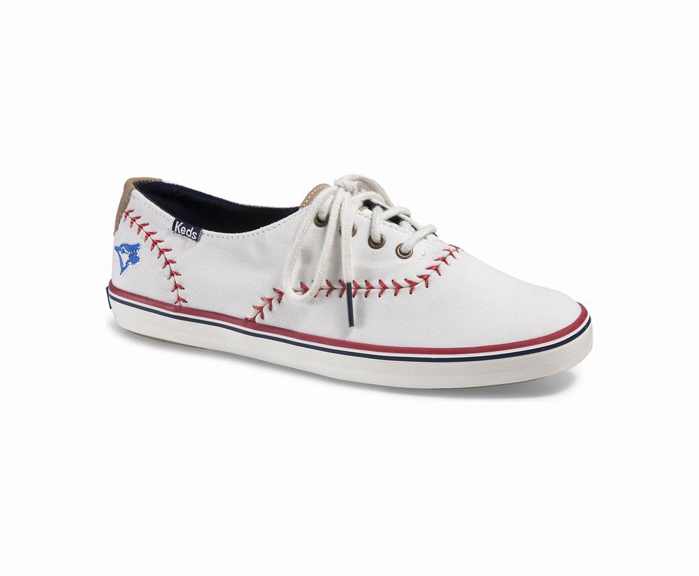 Women's Keds Champion MLB® Pennant Sneakers Blue 8039746BZ - South Africa